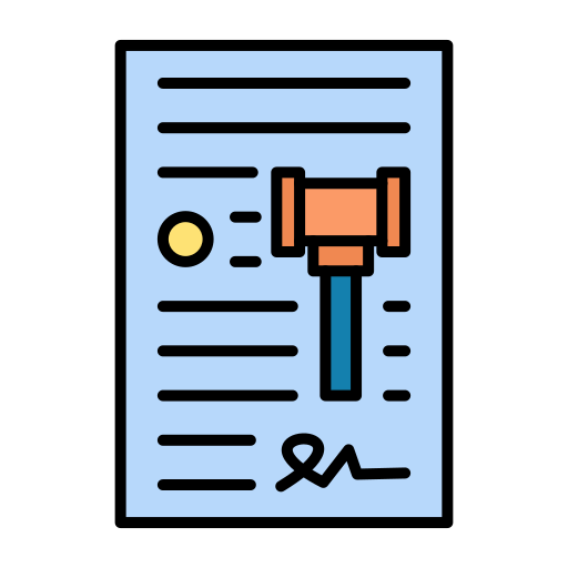 legalización icono gratis