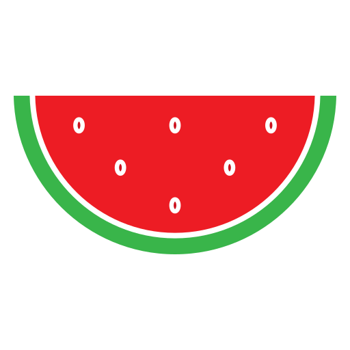 sandía icono gratis