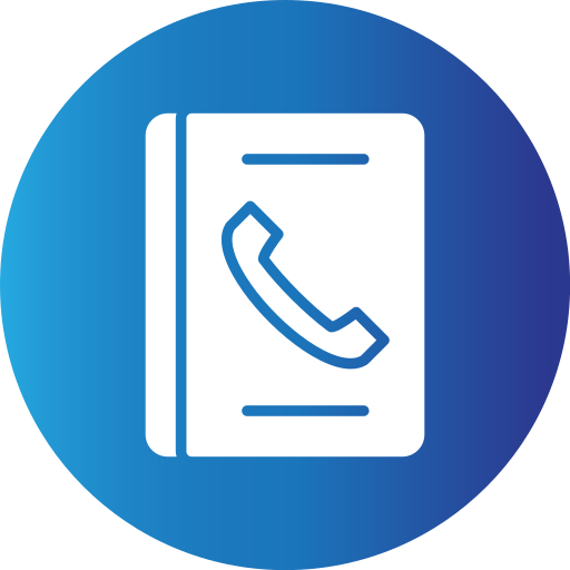 lista telefônica grátis ícone