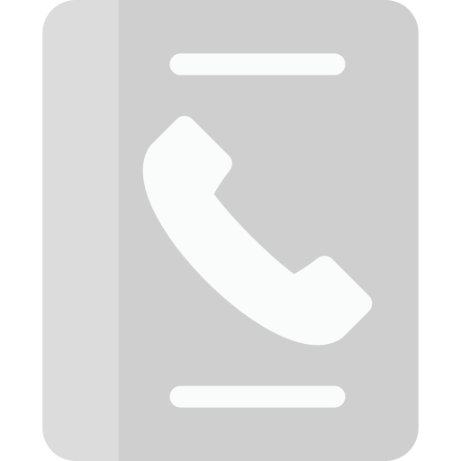 directorio telefónico icono gratis