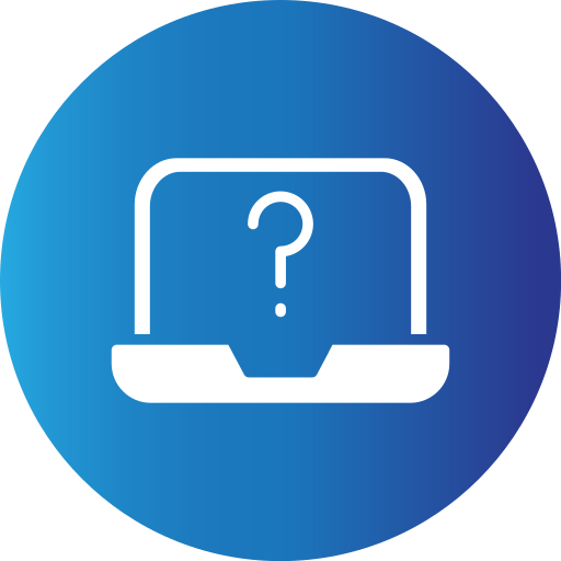 Question mark Generic gradient fill icon