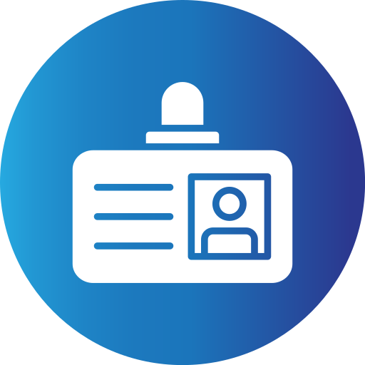 carteira de identidade grátis ícone