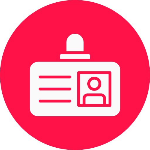 Удостоверение личности бесплатно иконка