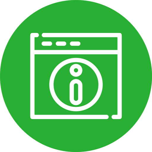 información icono gratis