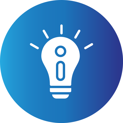 Idea Generic gradient fill icon