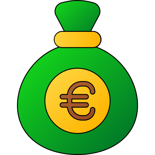 euro icono gratis