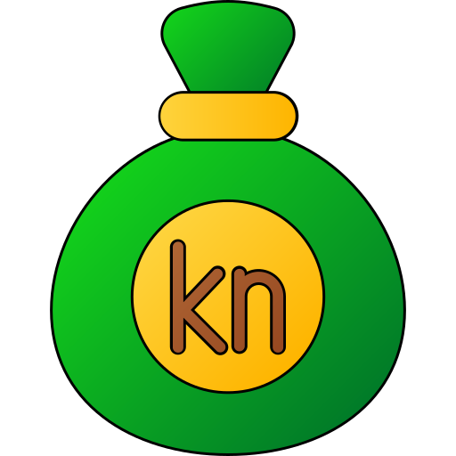 kuna de croatie Icône gratuit kuna de croatie Icône gratuit