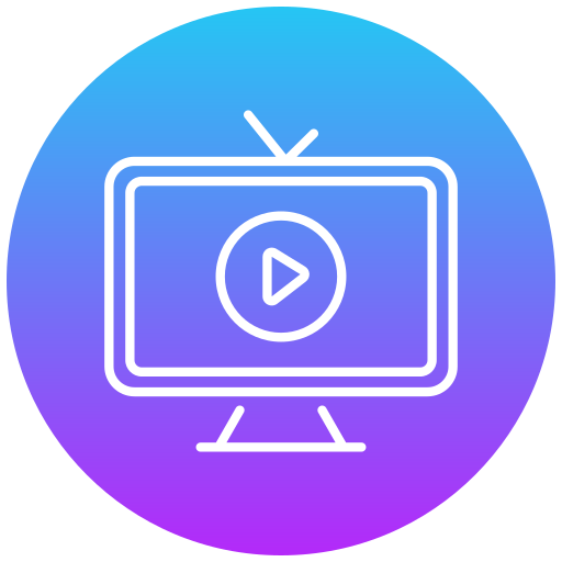 pantalla de televisión icono gratis