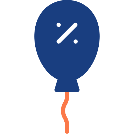 balão grátis ícone balão grátis ícone