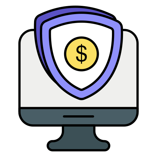 sécurité financière Icône gratuit