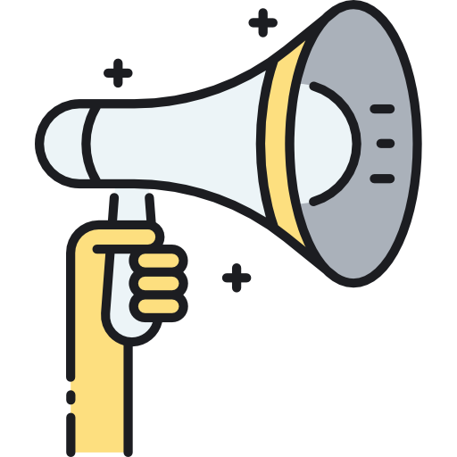 Bullhorn free icon
