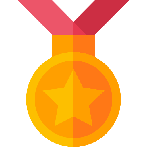 Medal Basic Straight Flat icon