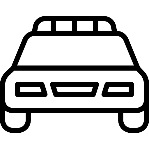 polizeiauto kostenlos Icon polizeiauto kostenlos Icon