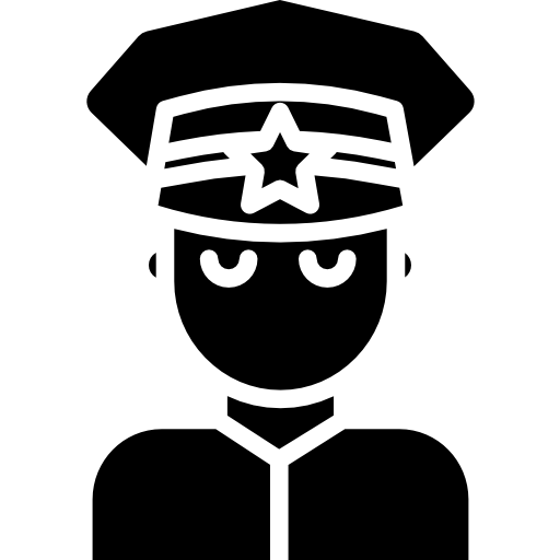 경관 무료 아이콘