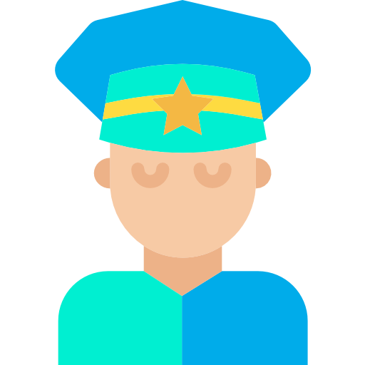 Полицейский бесплатно иконка
