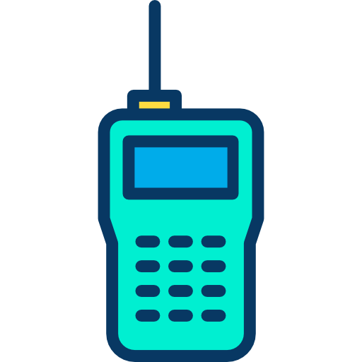 Walkie talkie Kiranshastry Lineal Color icon