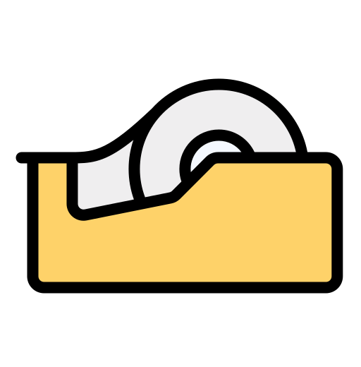 dispensador de cinta icono gratis