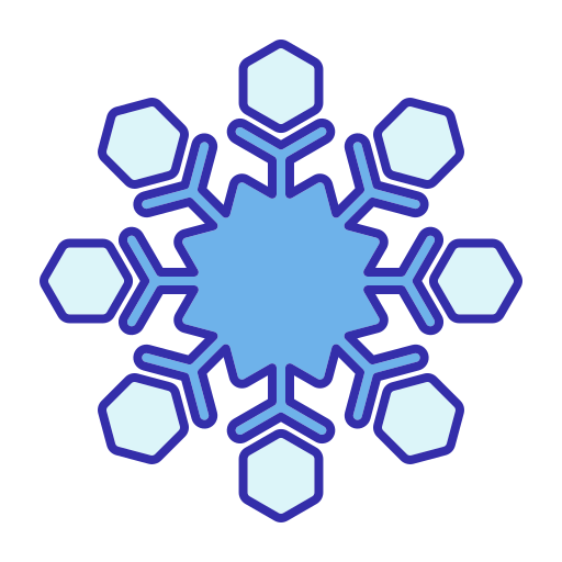 copo de nieve icono gratis
