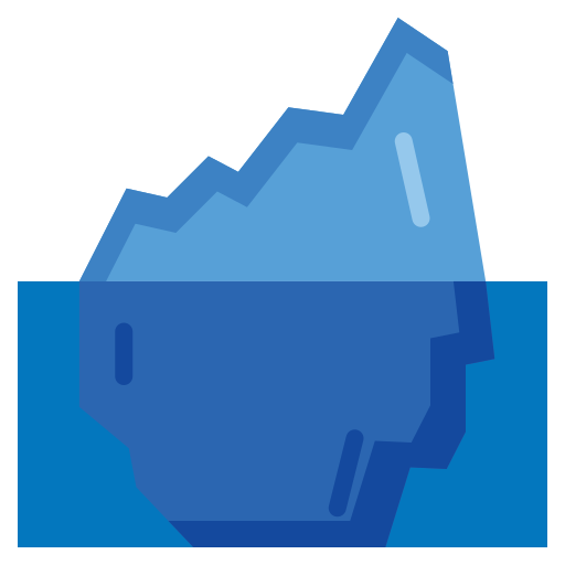 iceberg icono gratis