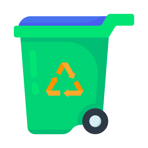 papelera de reciclaje icono gratis