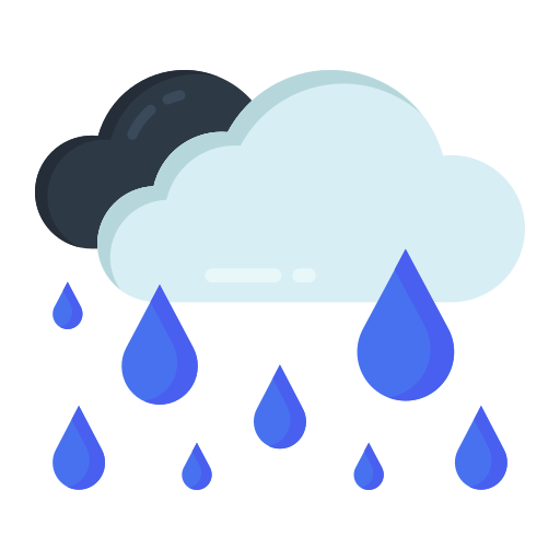 Rain Generic color fill icon