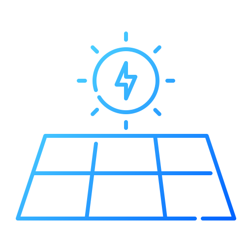 panel solar icono gratis