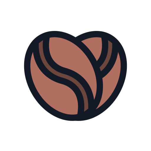 Кофейное зерно бесплатно иконка