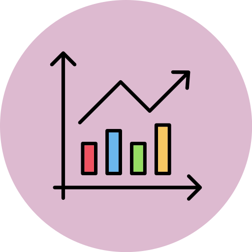 Bar chart - Free business and finance icons