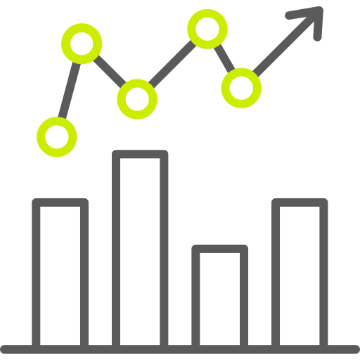 gráfico de barras grátis ícone gráfico de barras grátis ícone