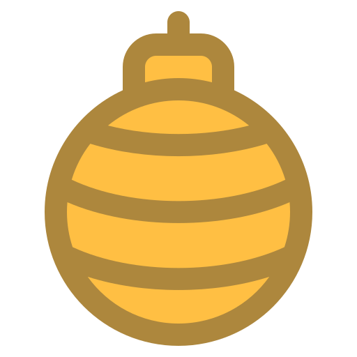 bola de natal grátis ícone