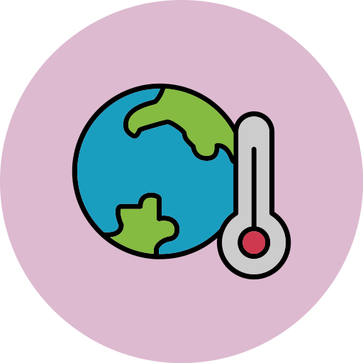 Global warming free icon