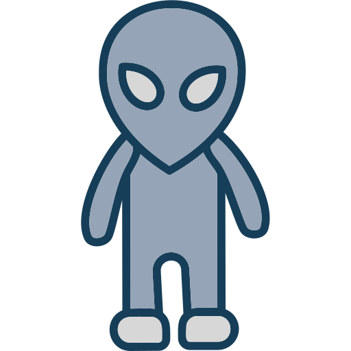 extraterrestre icono gratis