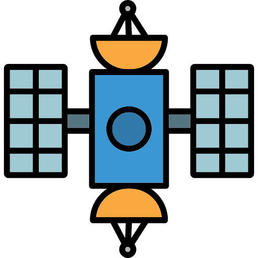 telescopio espacial hubble icono gratis