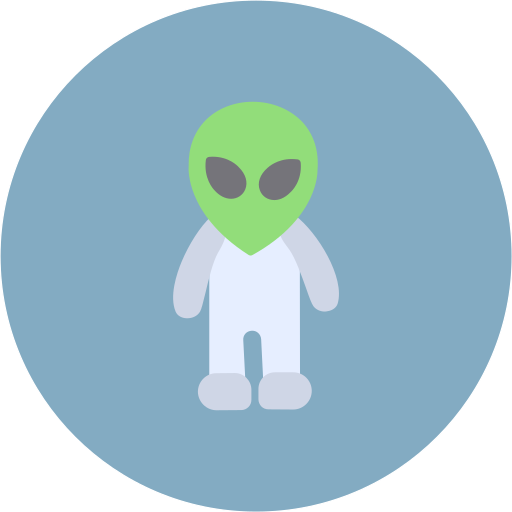 extraterrestre icono gratis