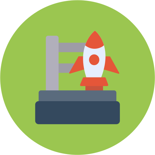 Rocket launch free icon