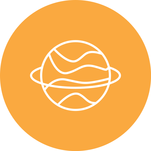 Planet free icon Planet free icon