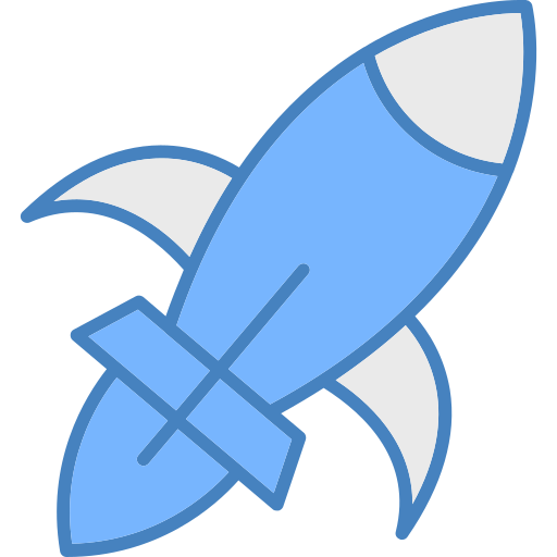 Rocket ship free icon