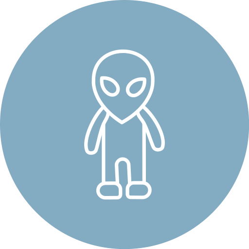 extraterrestre icono gratis