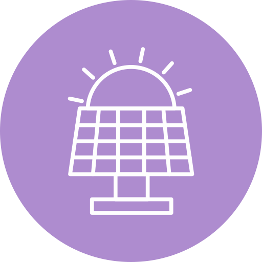 panel solar icono gratis