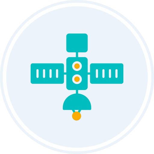 satélite icono gratis