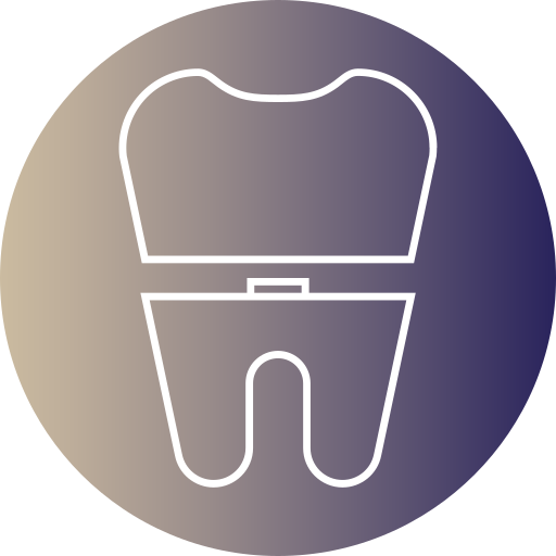 corona de diente icono gratis