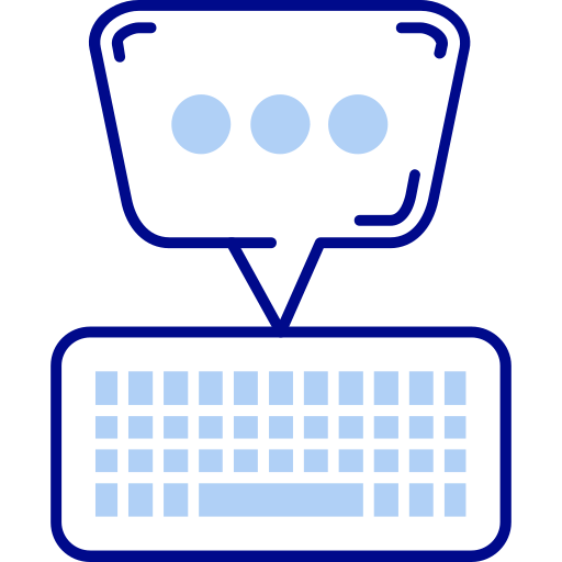 Keyboard free icon