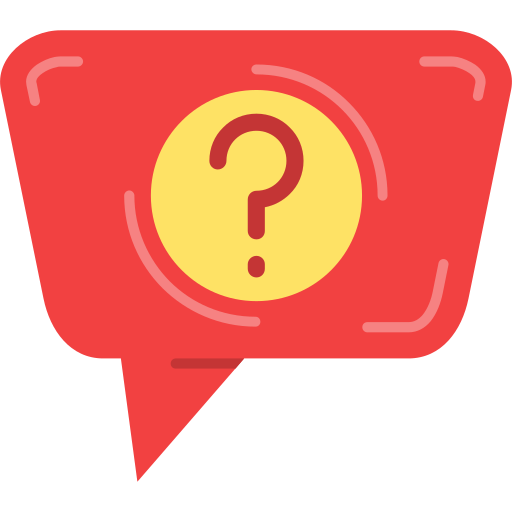 Question Generic color fill icon