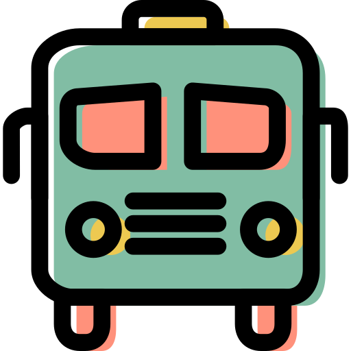 Ônibus grátis ícone Ônibus grátis ícone