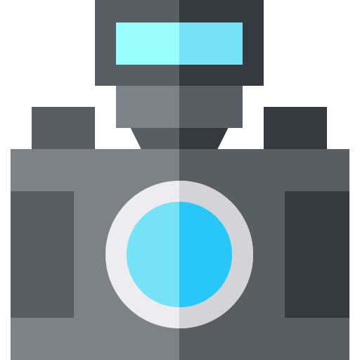 cámara fotográfica icono gratis