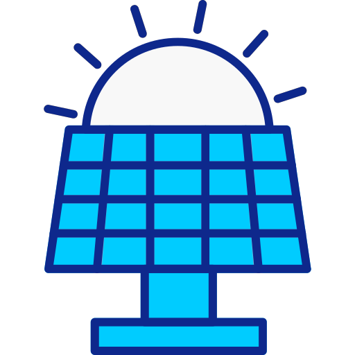 panel solar icono gratis