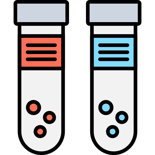 tubos de ensayo icono gratis