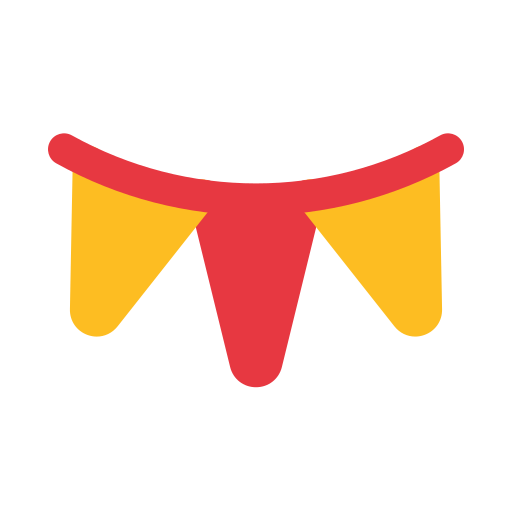 guirnalda icono gratis