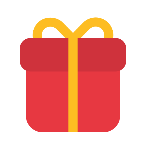 caja de regalo icono gratis