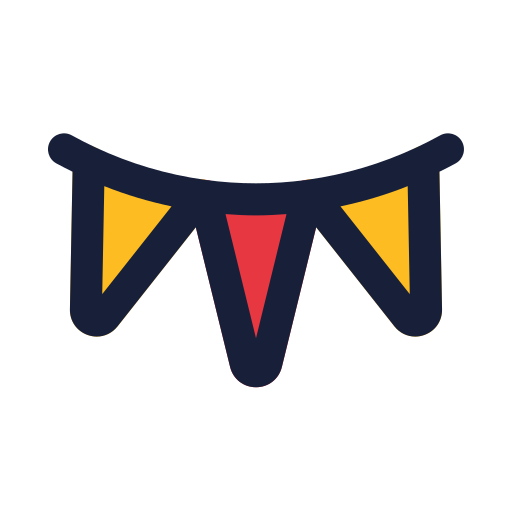 guirnalda icono gratis